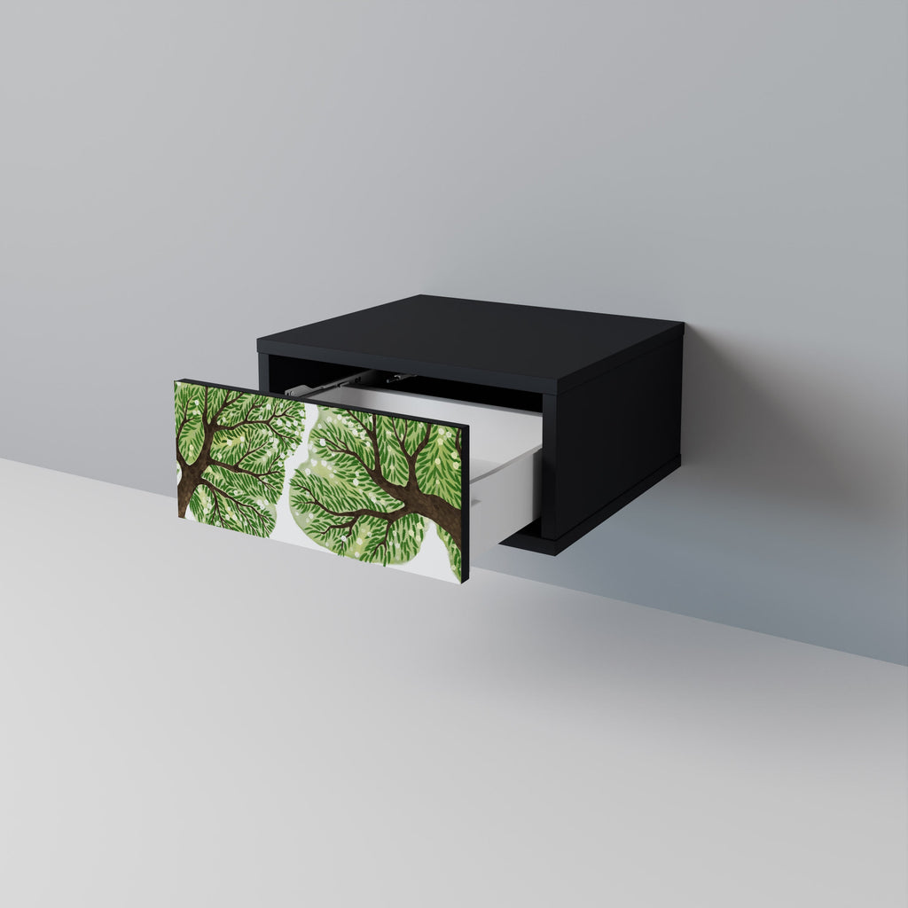 WILDERNESS DASH Mesa de Cabeceira em Acabamento Preto