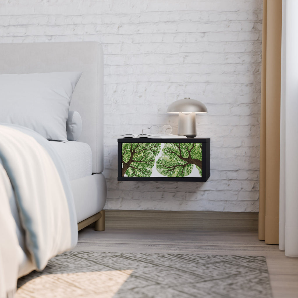 WILDERNESS DASH Mesa de Cabeceira em Acabamento Preto