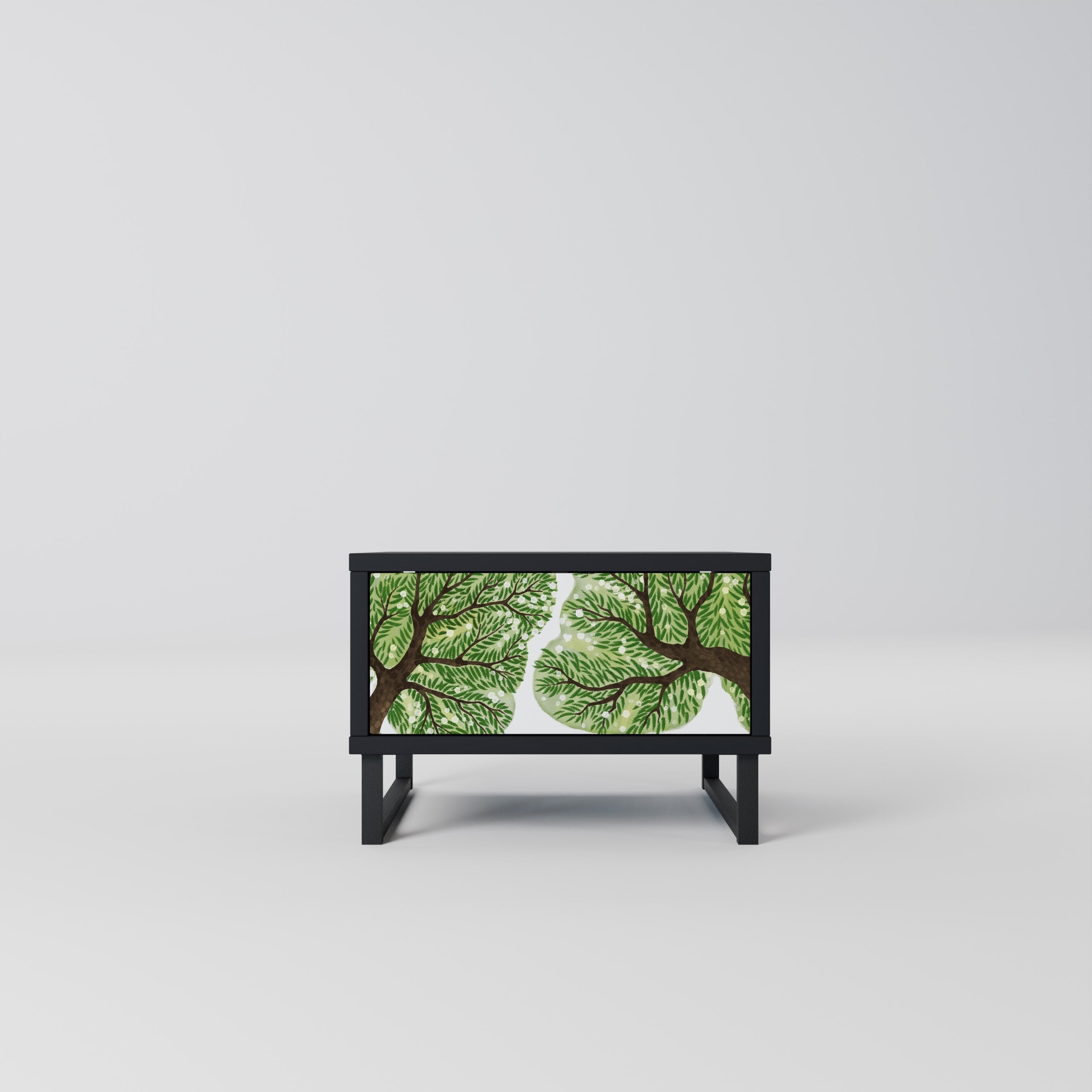 WILDERNESS DASH Mesa de Cabeceira em Acabamento Preto