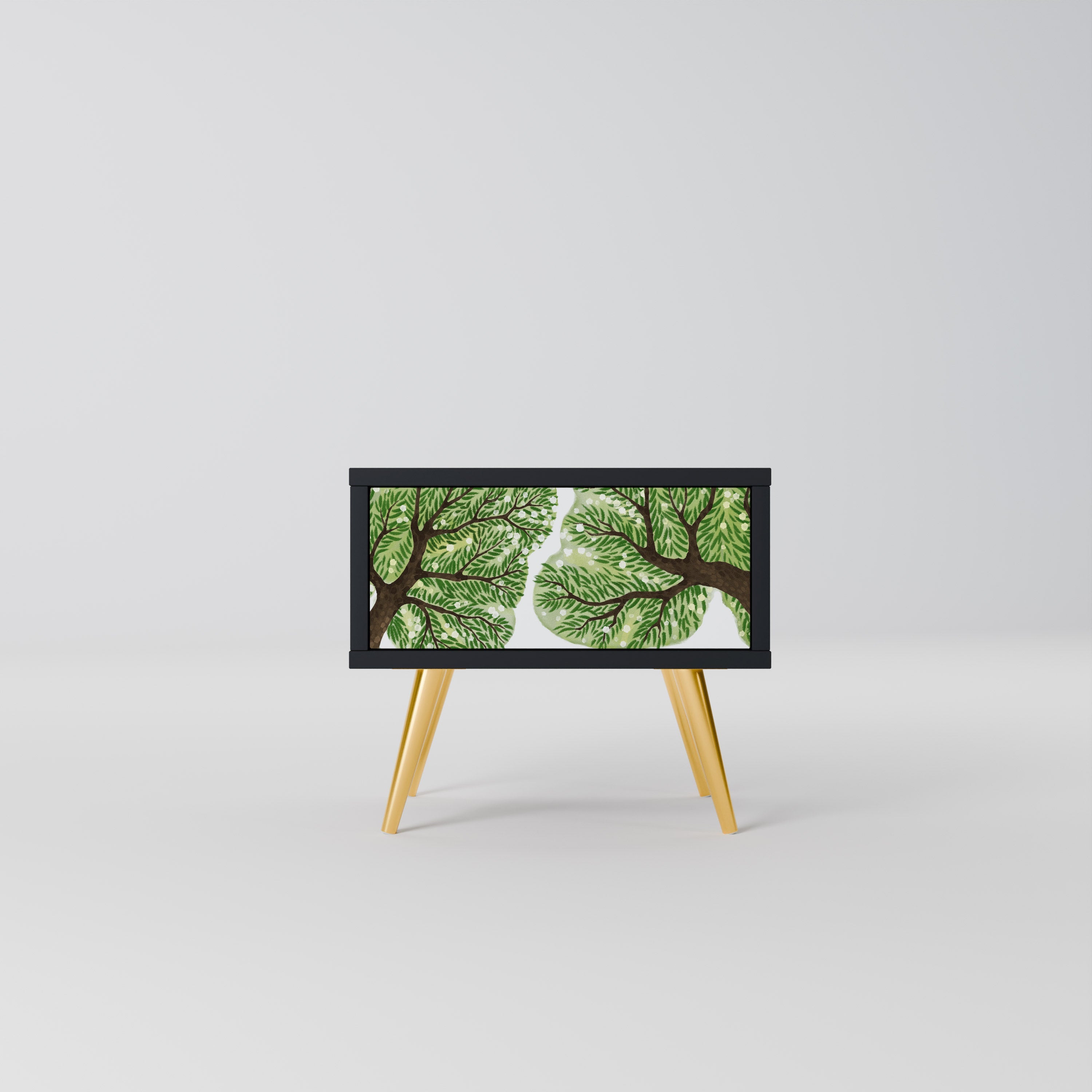 WILDERNESS DASH Mesa de Cabeceira em Acabamento Preto