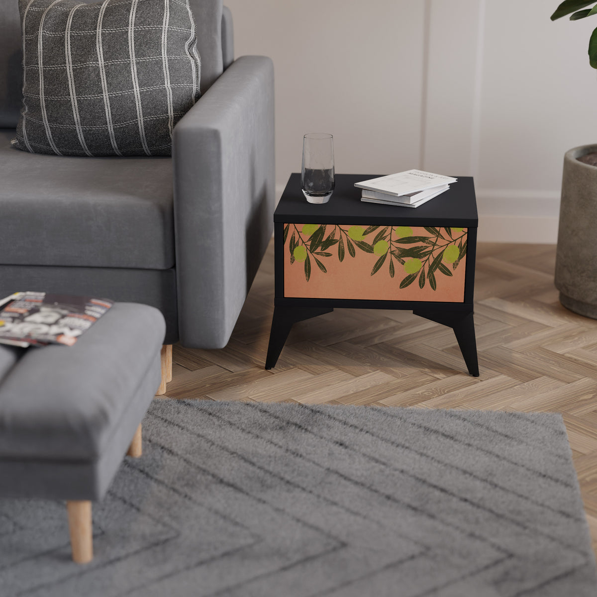 JUICY OLIVES Nightstand