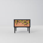 JUICY OLIVES Mesa de Cabeceira em Acabamento Preto