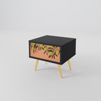 JUICY OLIVES Mesa de Cabeceira em Acabamento Preto