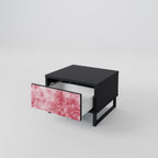 SWEET TROPICS Mesa de Cabeceira em Acabamento Preto