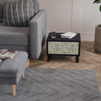 FENNEL BALDACHIN Mesa de Cabeceira em Acabamento Preto