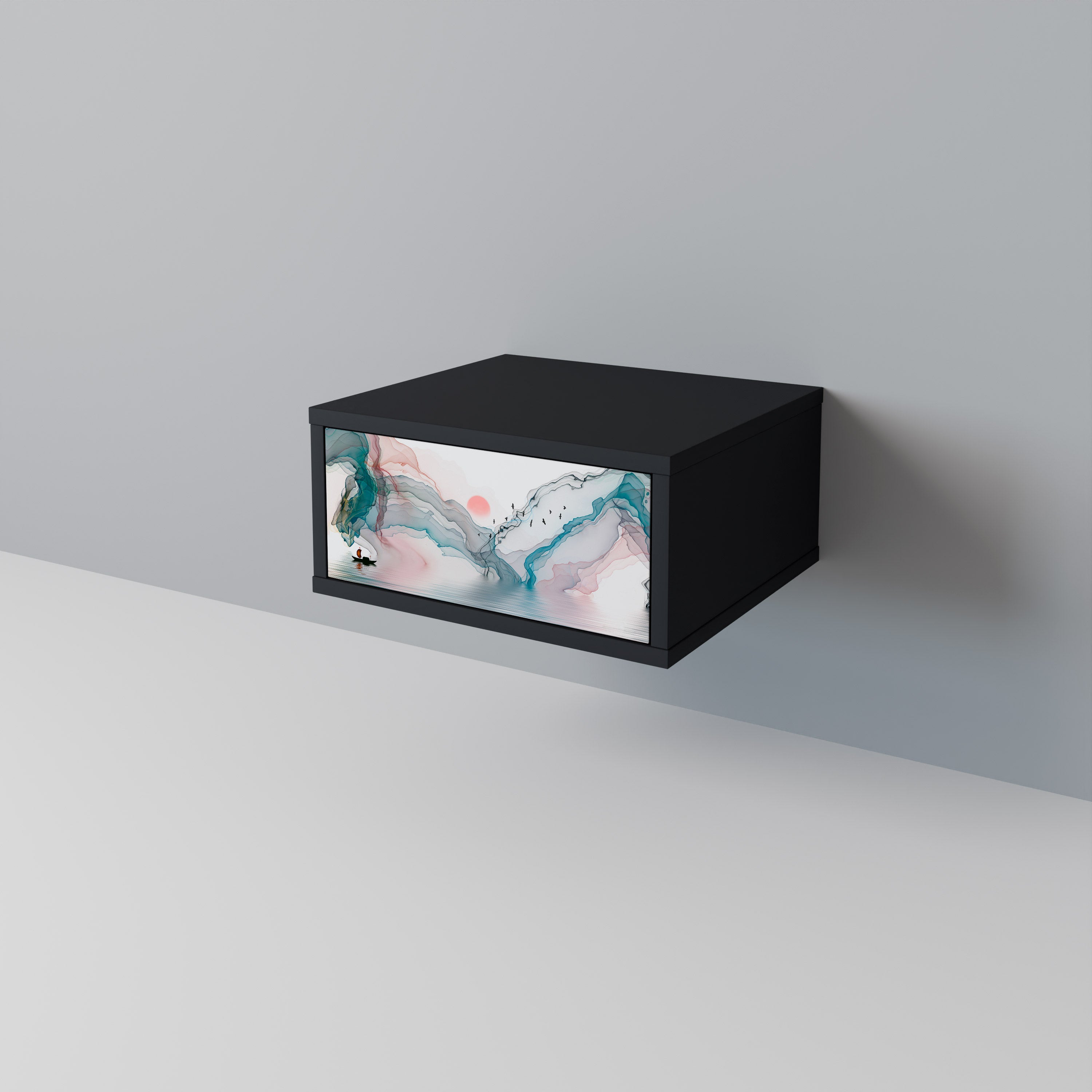 VELVET CROSSING Mesa de Cabeceira com Gaveta