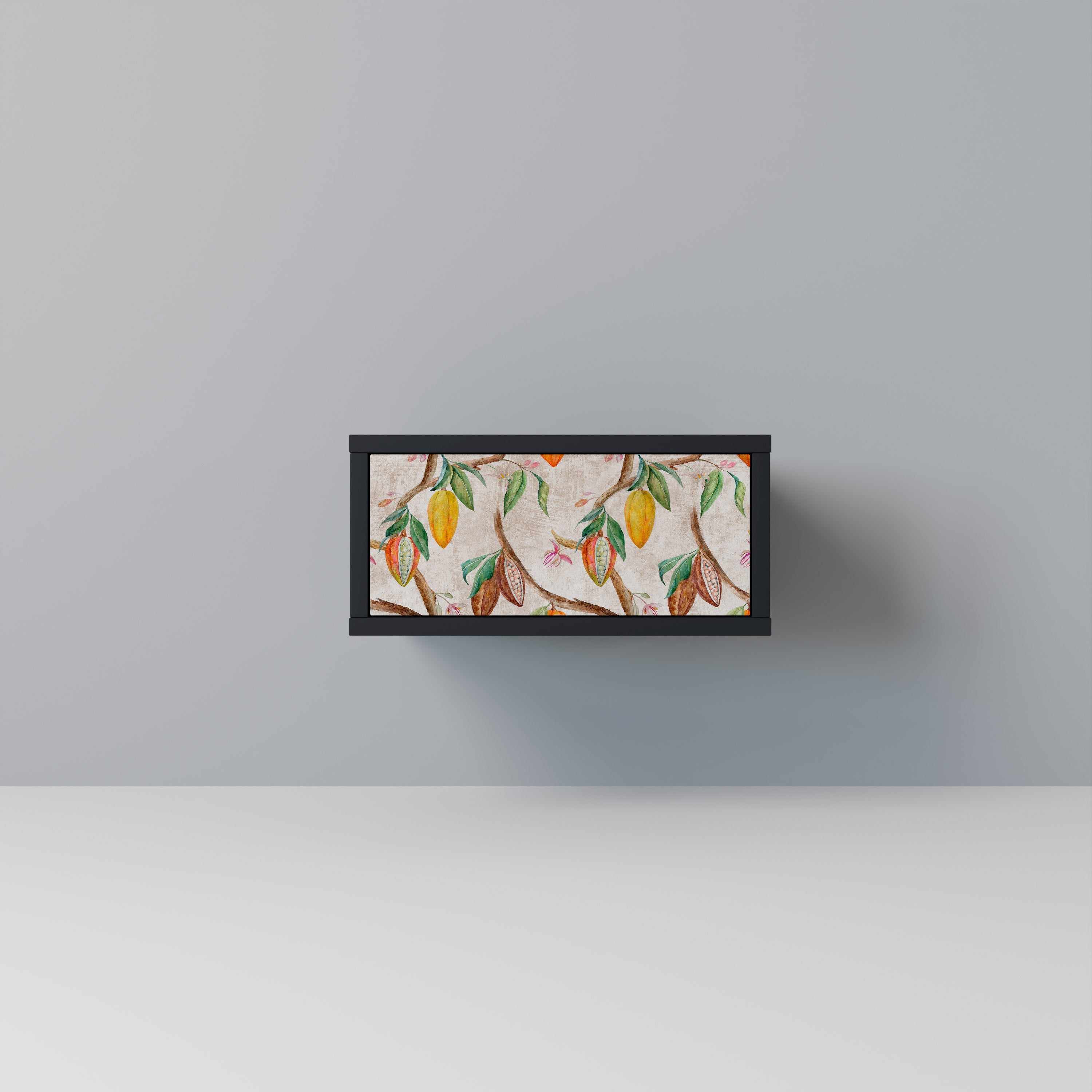 COCOA FRUITS Mesa de Cabeceira em Acabamento Preto