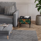 AUTUMN KALEIDOSCOPE Mesa de Cabeceira em Acabamento Preto