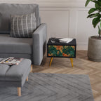 AUTUMN KALEIDOSCOPE Mesa de Cabeceira em Acabamento Preto