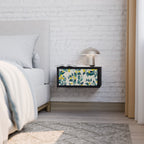 LEMON TREE Mesa de Cabeceira em Acabamento Preto