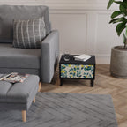 LEMON TREE Mesa de Cabeceira em Acabamento Preto