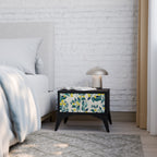 LEMON TREE Mesa de Cabeceira em Acabamento Preto