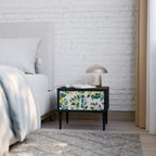 LEMON TREE Mesa de Cabeceira em Acabamento Preto