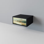 MORNING BY THE LAKE Nightstand in Black Finish