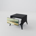 MORNING BY THE LAKE Nightstand in Black Finish