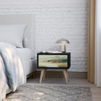 MORNING BY THE LAKE Nightstand in Black Finish