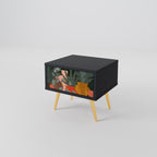 TROPICAL COMPOSITION Mesa de Cabeceira em Acabamento Preto