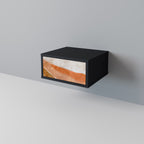 SANDHILLS SPLENDOUR Mesa de Cabeceira em Acabamento Preto