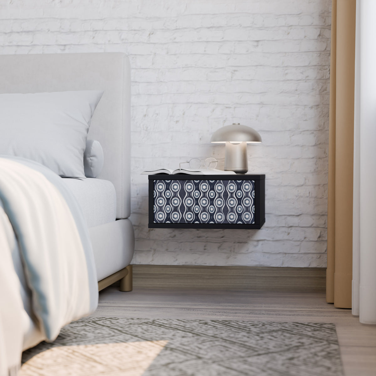 GRAPHITE EYES Nightstand