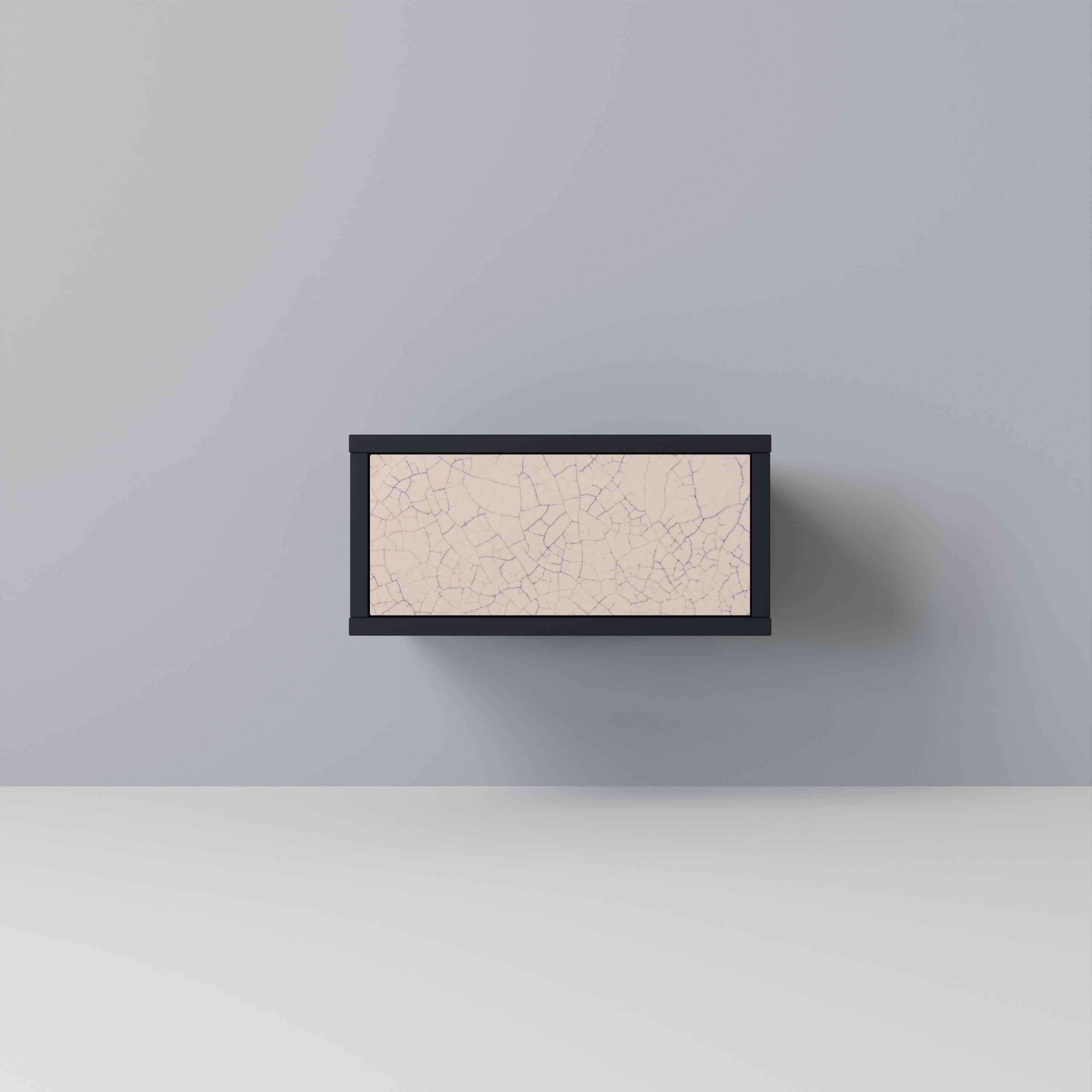 CERAMIC TEXTURE Mesa de Cabeceira em Acabamento Preto