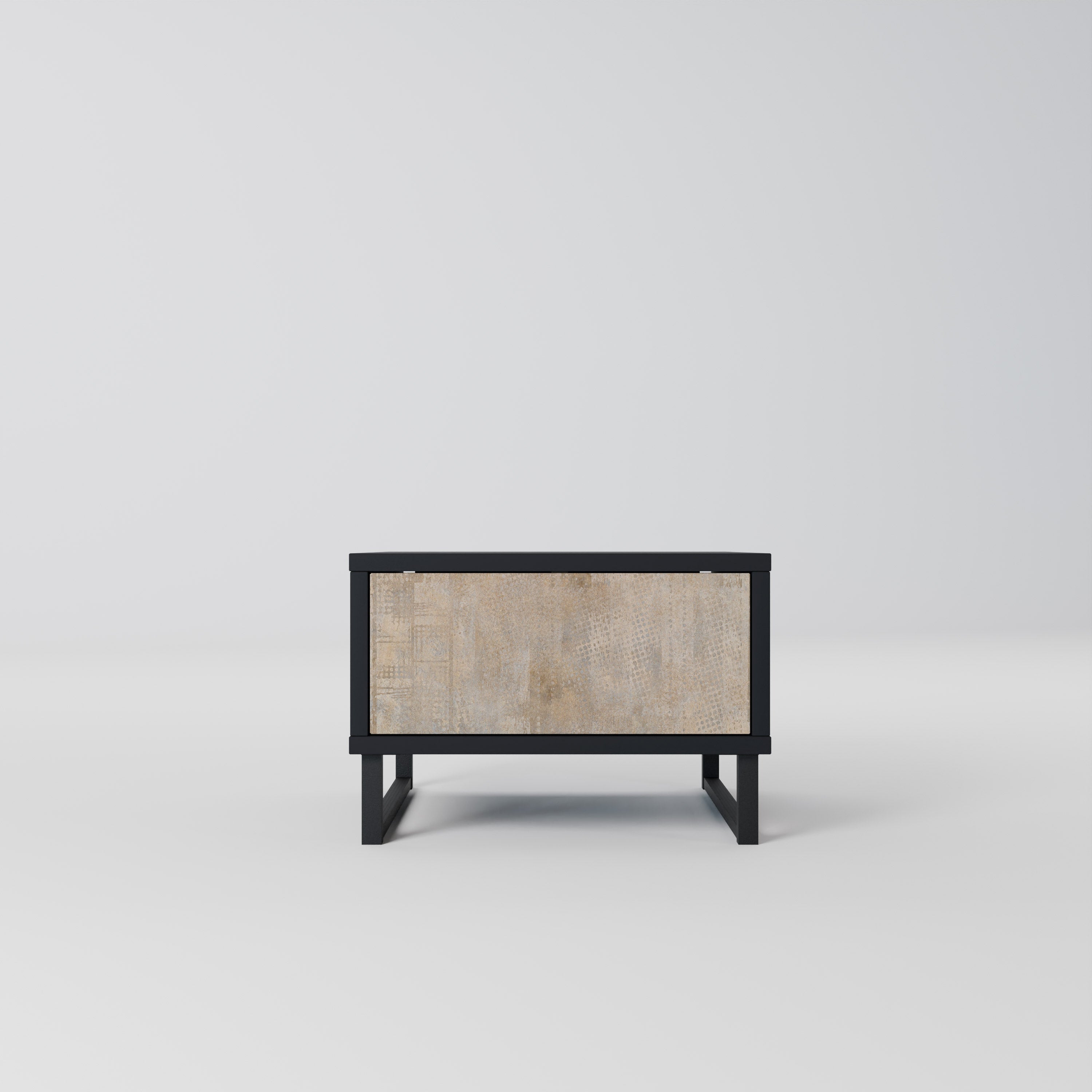 SCREEN ERROR Mesa de Cabeceira em Acabamento Preto