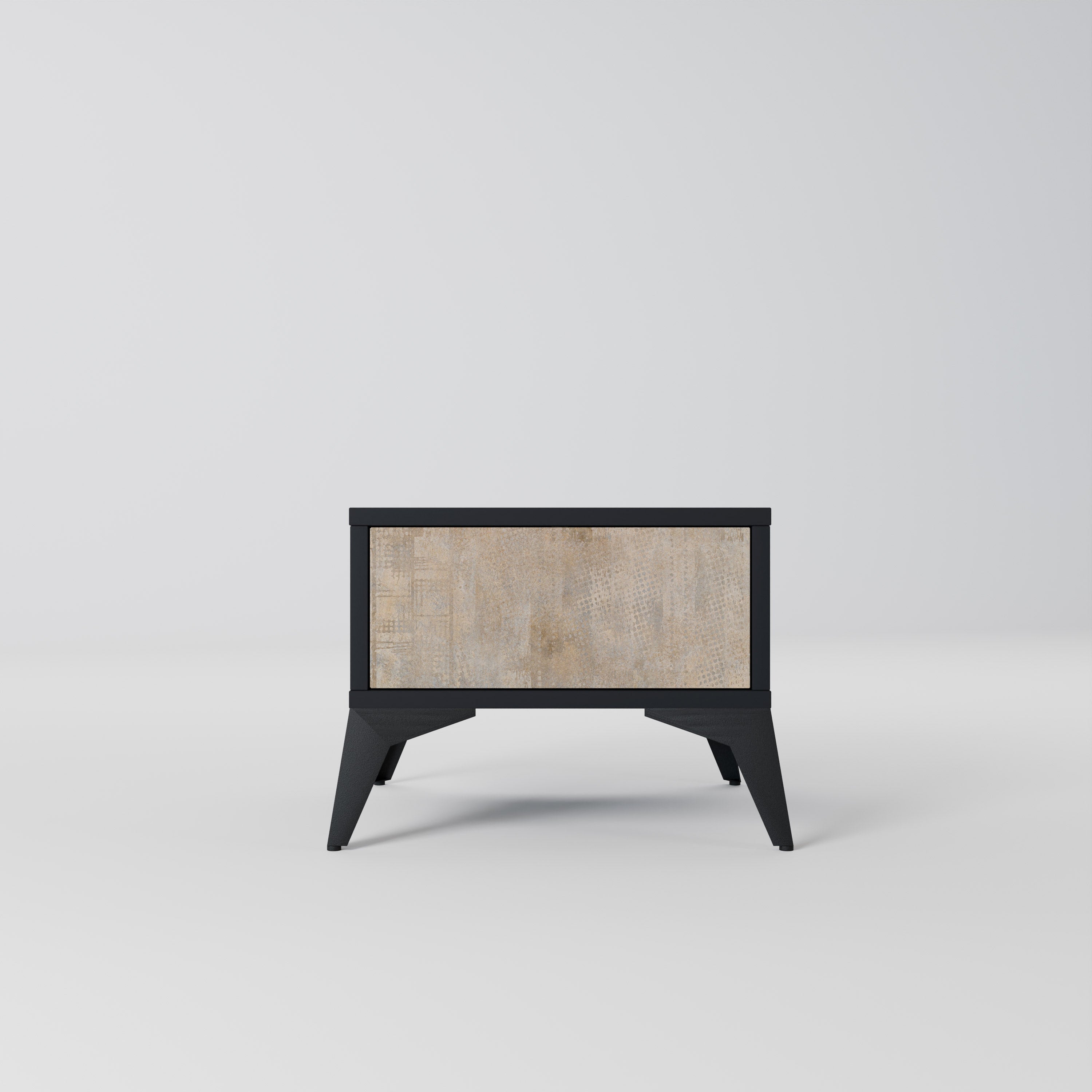 SCREEN ERROR Mesa de Cabeceira em Acabamento Preto