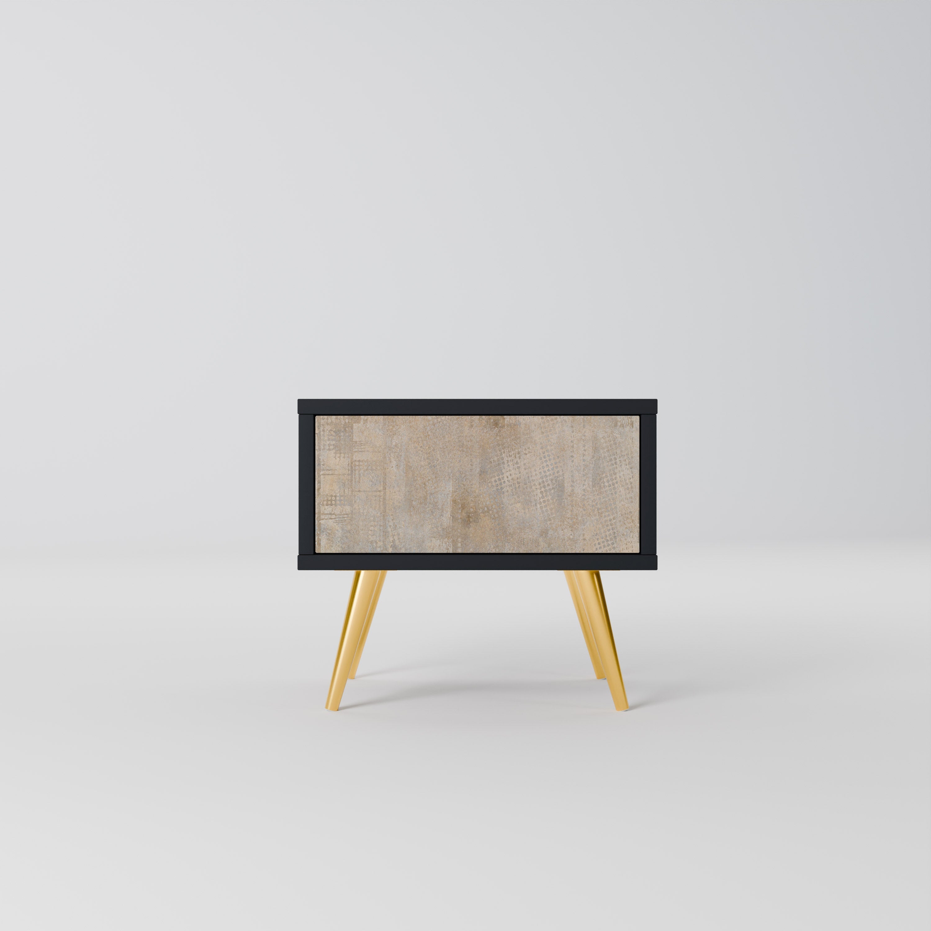 SCREEN ERROR Mesa de Cabeceira em Acabamento Preto