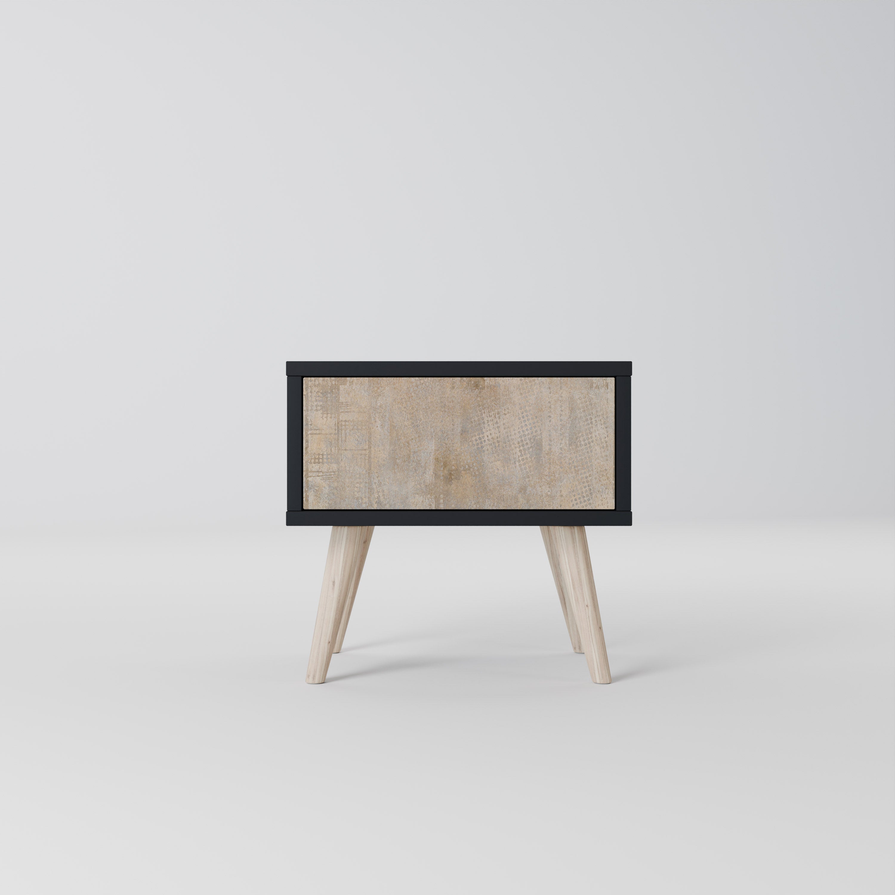 SCREEN ERROR Mesa de Cabeceira em Acabamento Preto