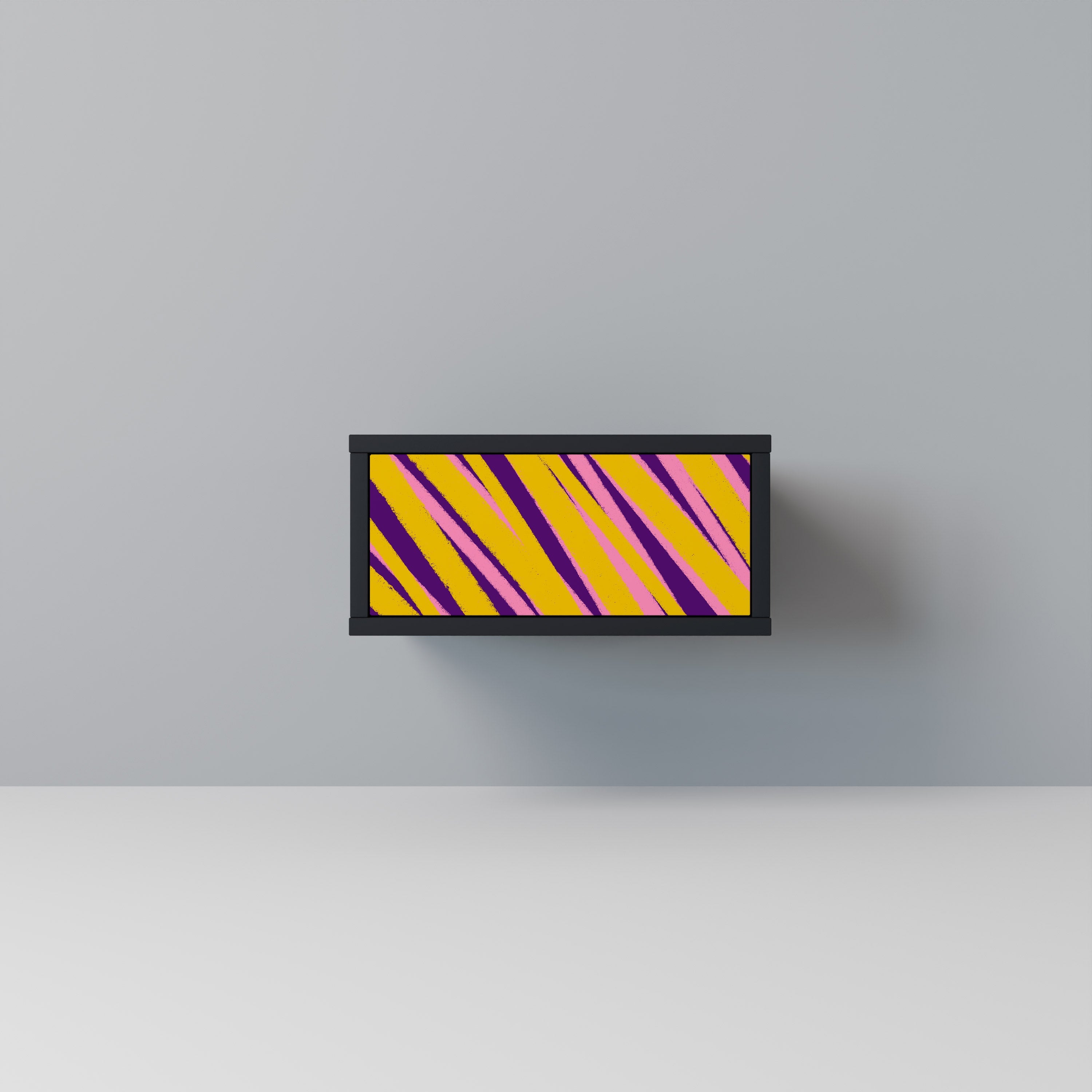 DREAMS COME TRUE Mesa de Cabeceira em Acabamento Preto