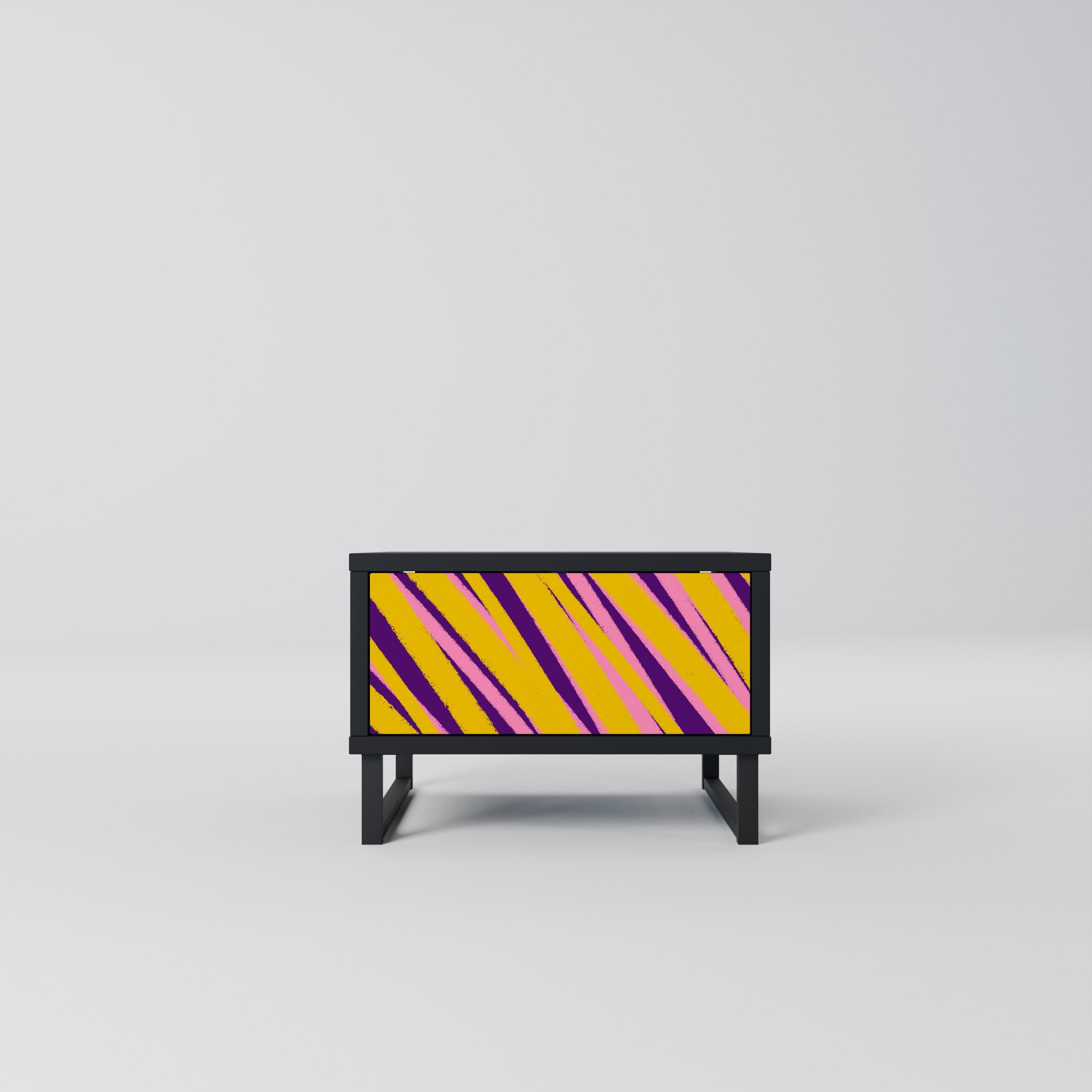 DREAMS COME TRUE Mesa de Cabeceira em Acabamento Preto