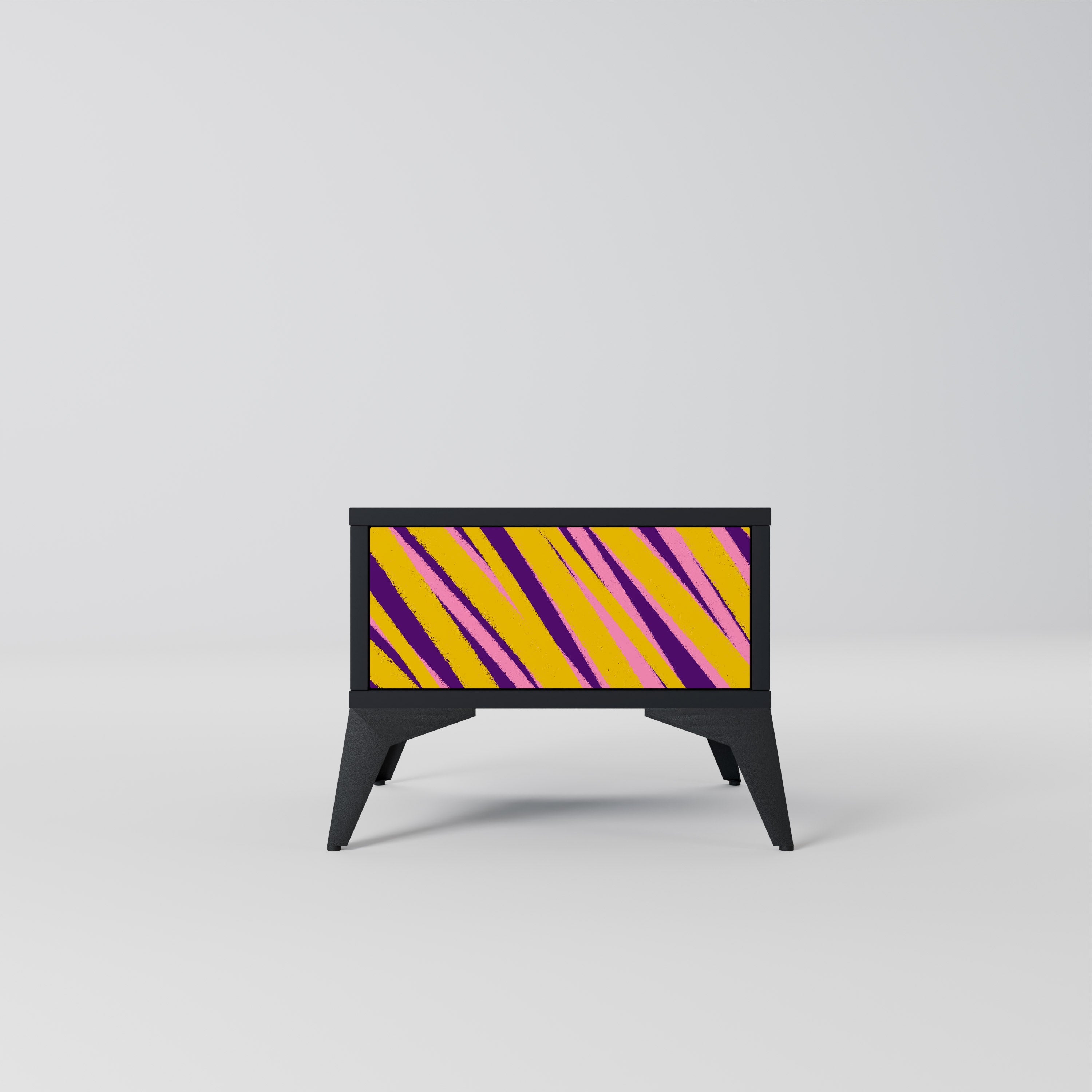 DREAMS COME TRUE Mesa de Cabeceira em Acabamento Preto