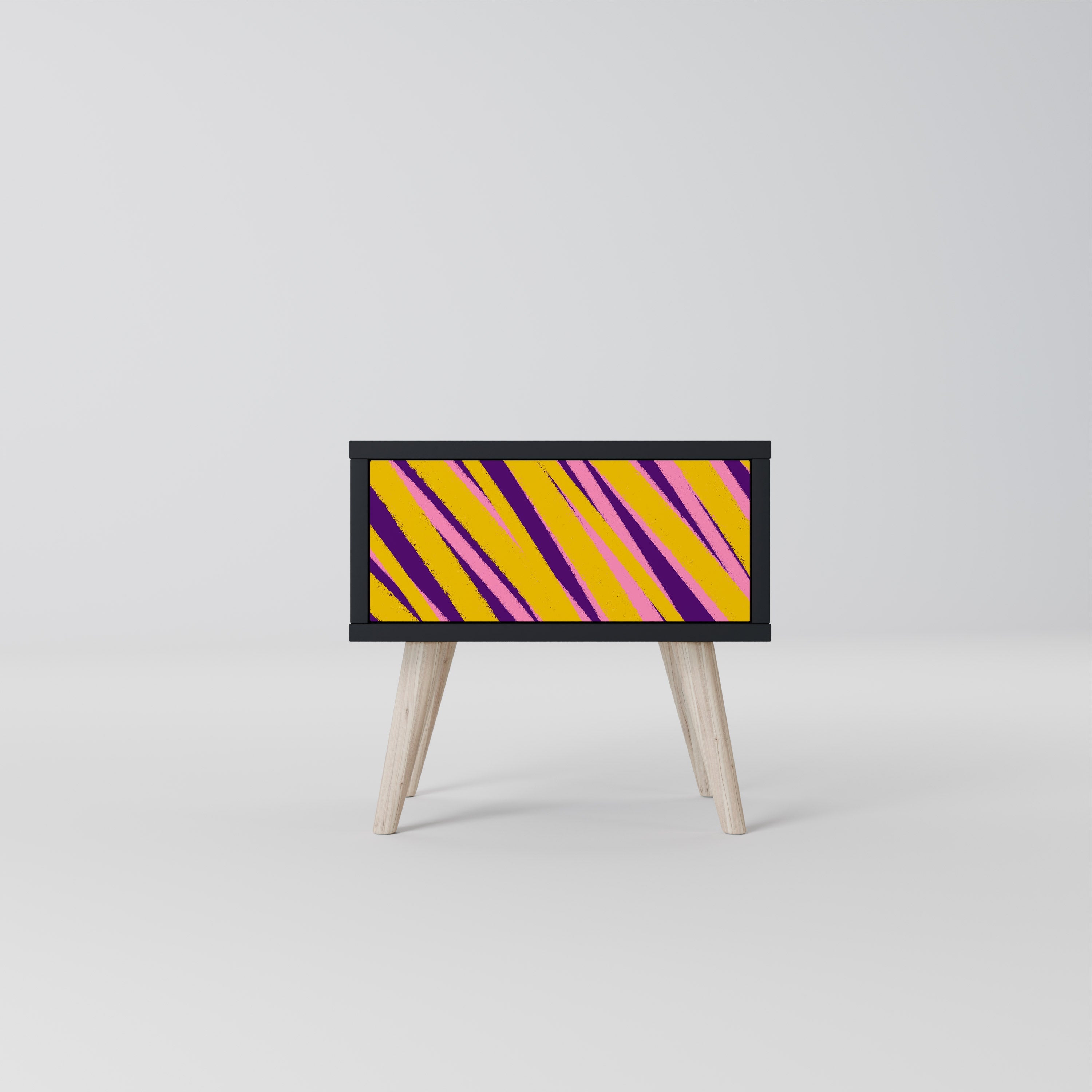 DREAMS COME TRUE Mesa de Cabeceira em Acabamento Preto