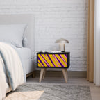 DREAMS COME TRUE Mesa de Cabeceira em Acabamento Preto