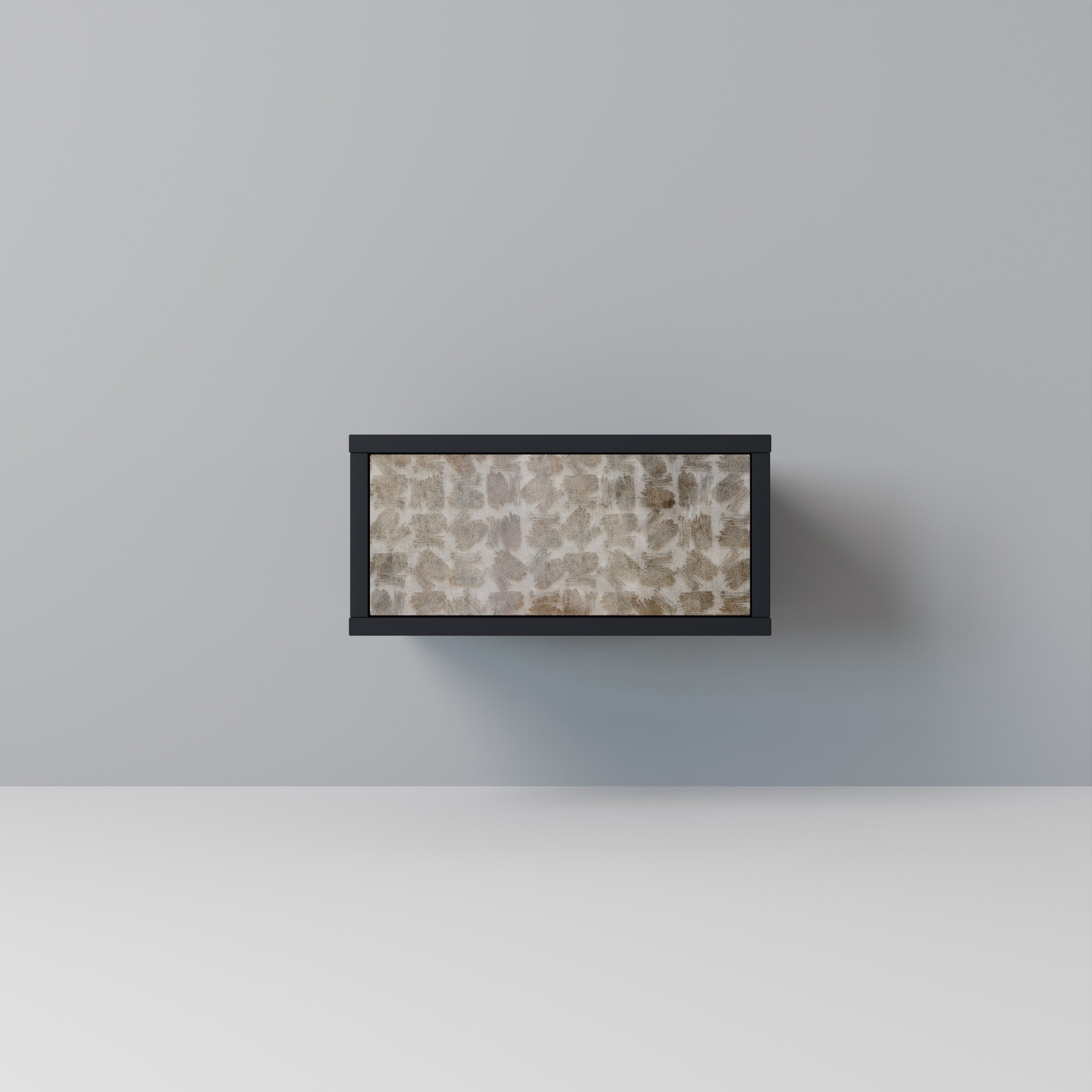 SLIGHTLY BLURRED Mesa de Cabeceira em Acabamento Preto