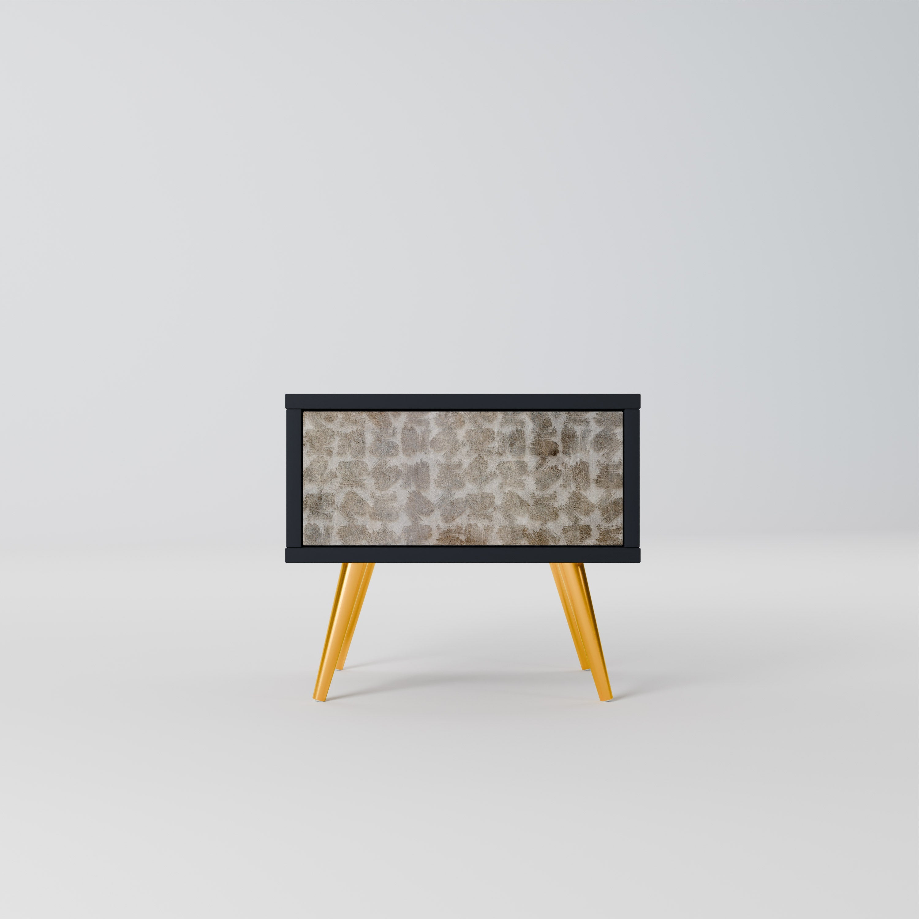 SLIGHTLY BLURRED Mesa de Cabeceira em Acabamento Preto