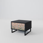 BUILDING THE FUTURE Mesa de Cabeceira em Acabamento Preto