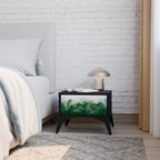 EXPENSIVE NATURE Mesa de Cabeceira em Acabamento Preto