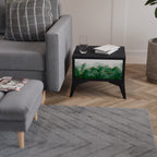 EXPENSIVE NATURE Mesa de Cabeceira em Acabamento Preto