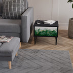 EXPENSIVE NATURE Mesa de Cabeceira em Acabamento Preto