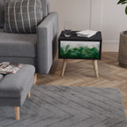 EXPENSIVE NATURE Mesa de Cabeceira em Acabamento Preto