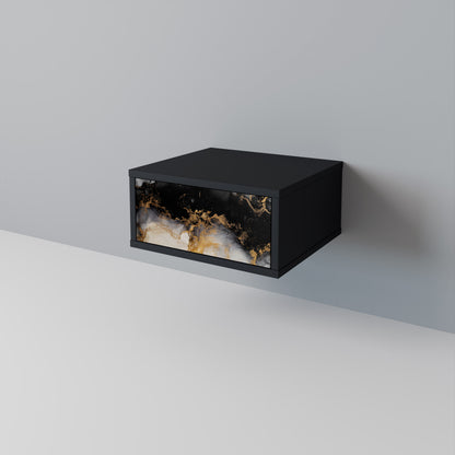 MARBLE OF TOMMORROW Mesa de Cabeceira com Gaveta