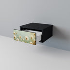 DREAMY MEADOW Mesa de Cabeceira em Acabamento Preto