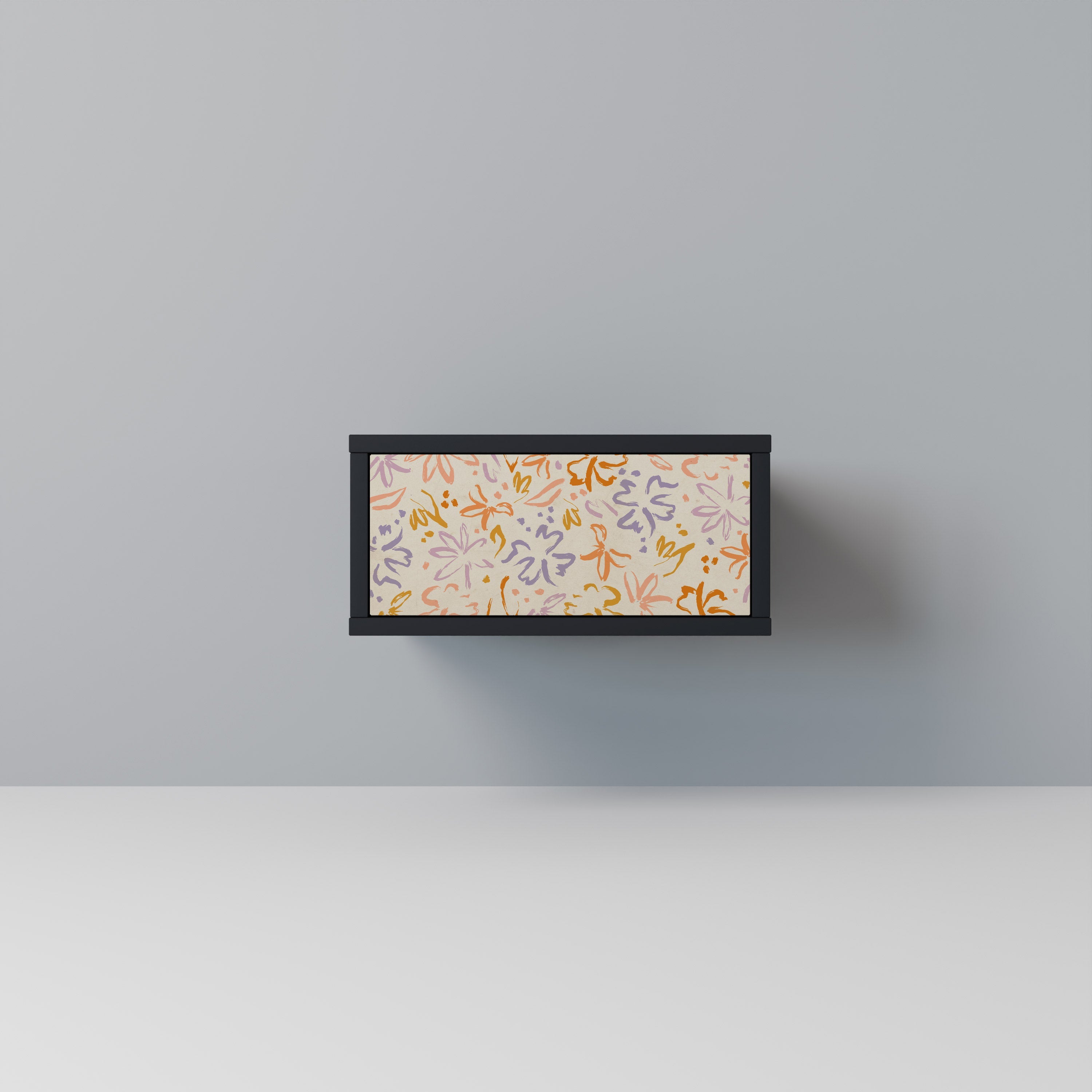 SPRING WHIMSY Mesa de Cabeceira em Acabamento Preto