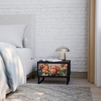 STYLISH BEAUTY Mesa de Cabeceira em Acabamento Preto