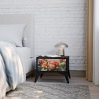 STYLISH BEAUTY Mesa de Cabeceira em Acabamento Preto