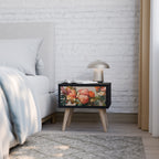 STYLISH BEAUTY Mesa de Cabeceira em Acabamento Preto