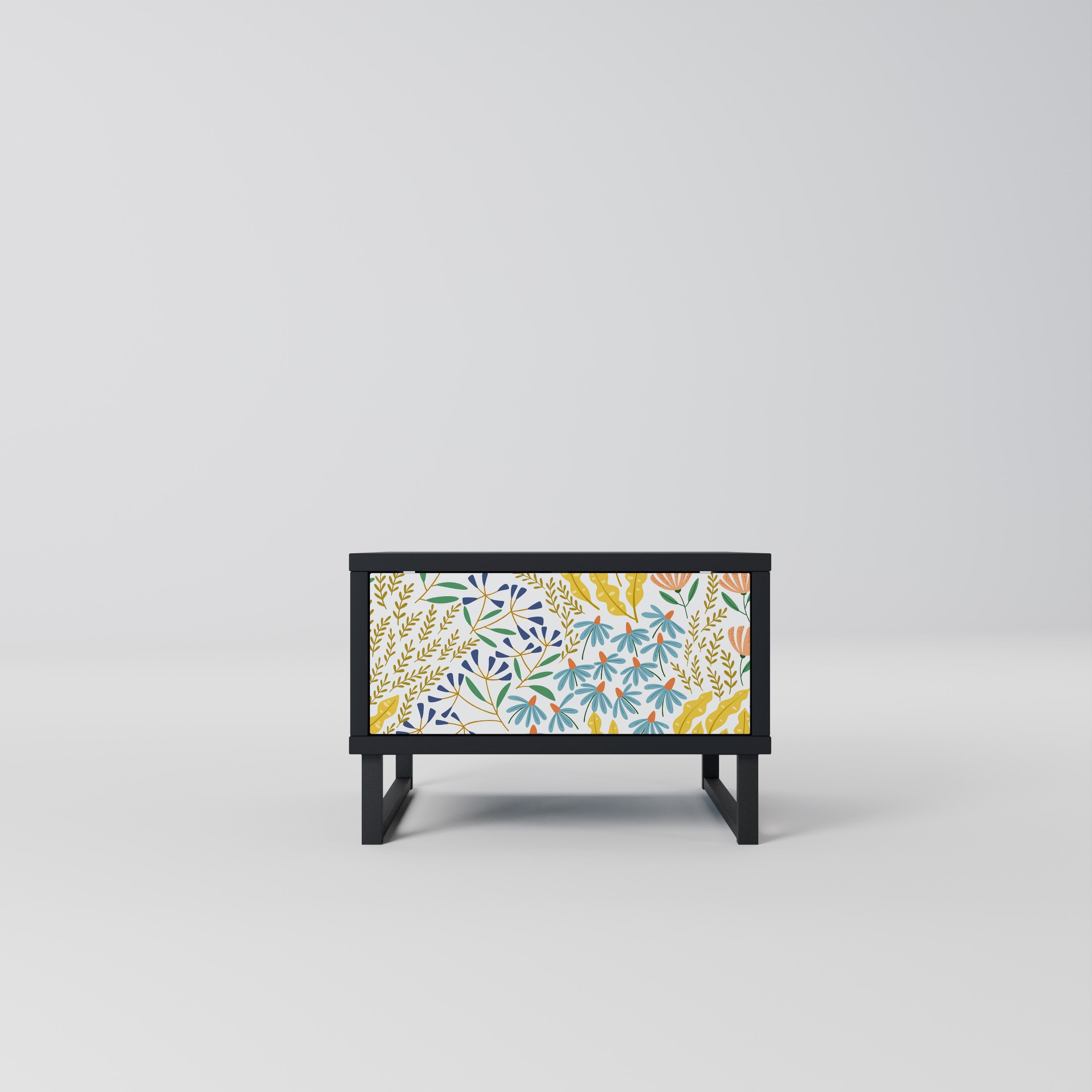 HELLO SPRING Mesa de Cabeceira em Acabamento Preto