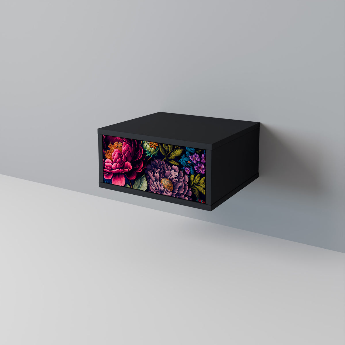 BLOOMING ELEGANCE Mesa de Cabeceira com Gaveta