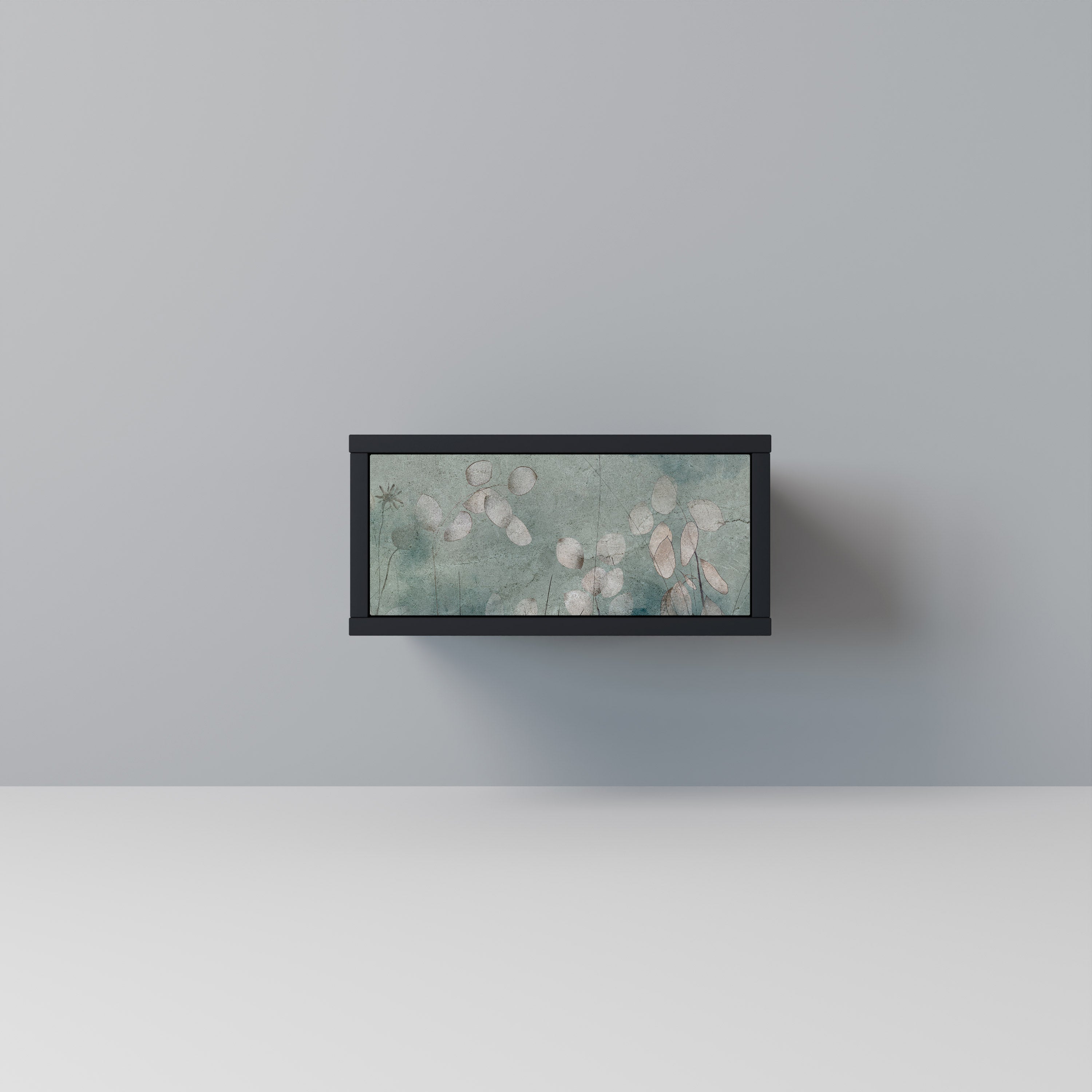 NIGHT LADY Mesa de Cabeceira em Acabamento Preto