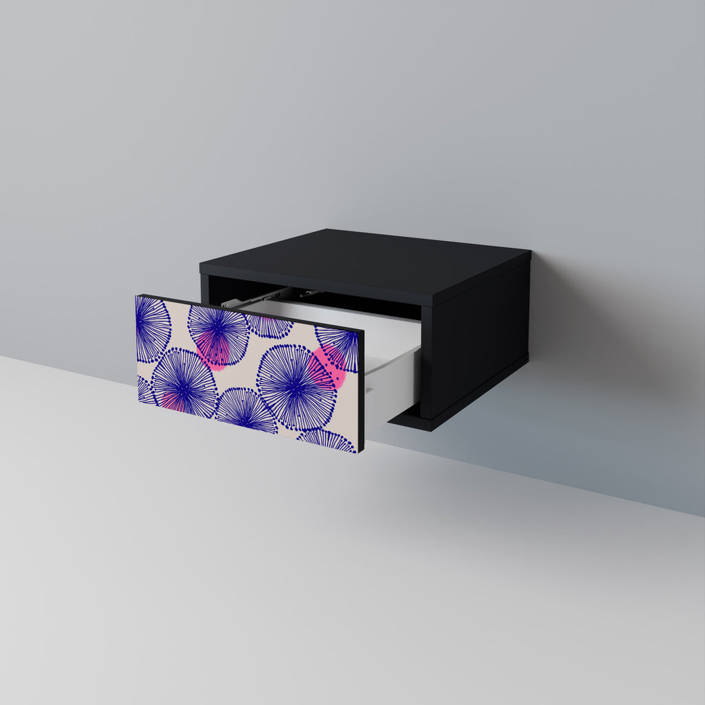 MAGIC NATURE Mesa de Cabeceira em Acabamento Preto